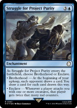 【ENG】【Foil】■サージ■《浄化プロジェクトを懸けた戦い/Struggle for Project Purity》[PIP]