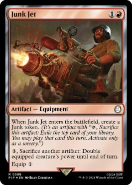 【ENG】【Foil】■サージ■《ジャンク・ジェット/Junk Jet》[PIP]