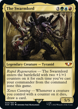 【ENG】【Foil】■サージ■《スウォームロード/The Swarmlord》[40K]