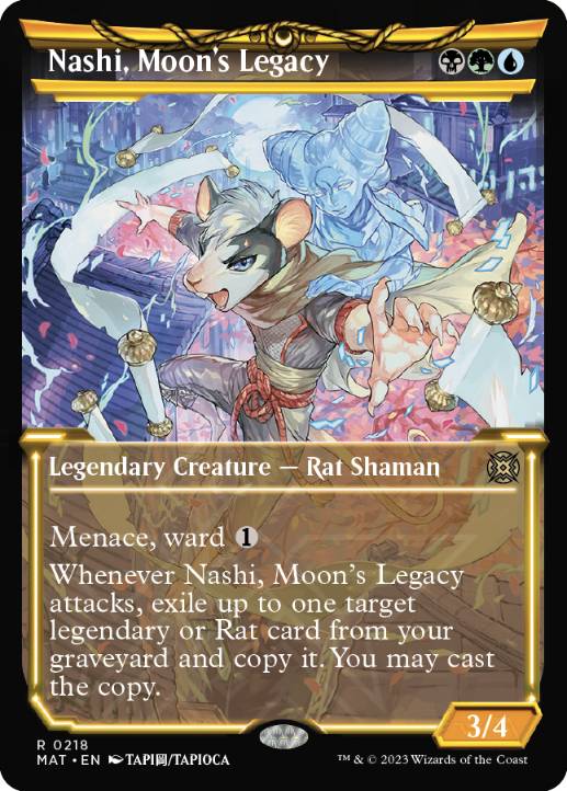 【ENG】【Foil】■ハロー■《月の後裔、ナシ/Nashi, Moon's Legacy》[MAT]