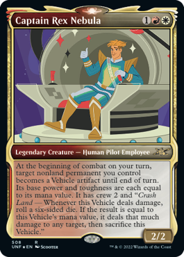 【ENG】【Foil】■ショーケースギャラクシー■《Captain Rex Nebula》[UNF]