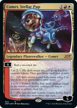 【ENG】【Foil】■ギャラクシー■《Comet, Stellar Pup》[UNF]