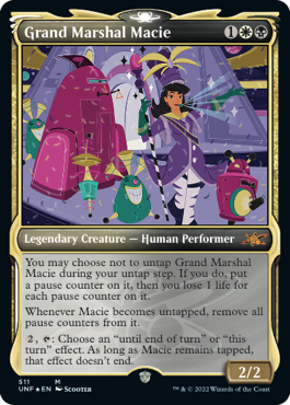 【ENG】【Foil】■ショーケースギャラクシー■《Grand Marshal Macie》[UNF]
