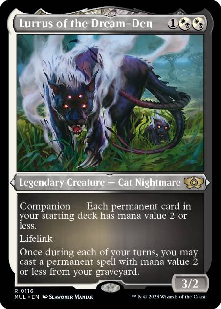 【ENG】【Foil】■エッチング■《夢の巣のルールス/Lurrus of the Dream-Den》[MUL]