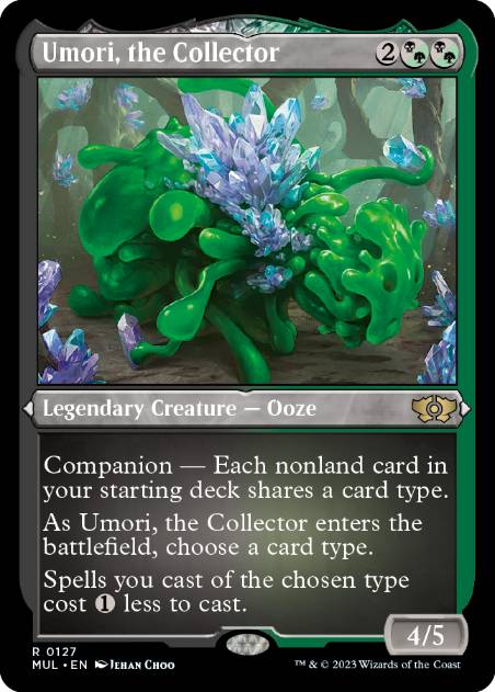 【ENG】【Foil】■エッチング■《集めるもの、ウモーリ/Umori, the Collector》[MUL]