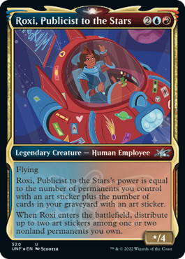 【ENG】【Foil】■ショーケースギャラクシー■《Roxi, Publicist to the Stars》[UNF]