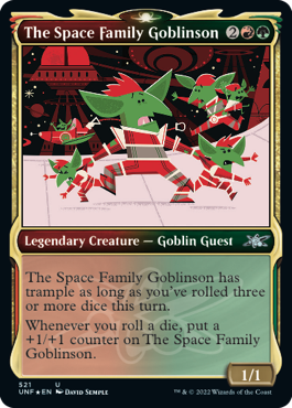 【ENG】【Foil】■ショーケースギャラクシー■《The Space Family Goblinson》[UNF]