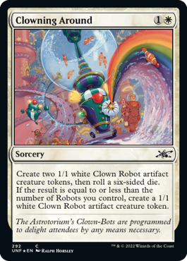 【ENG】【Foil】■ギャラクシー■《Clowning Around》[UNF]