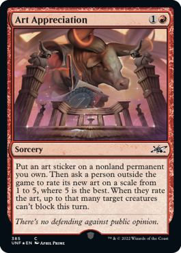 【ENG】【Foil】■ギャラクシー■《Art Appreciation》[UNF]