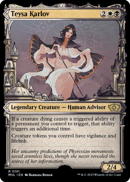 【ENG】【Foil】■ハロー■《テイサ・カルロフ/Teysa Karlov》[MUL]