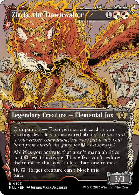 【ENG】【Foil】■ハロー■《黎明起こし、ザーダ/Zirda, the Dawnwaker》[MUL]