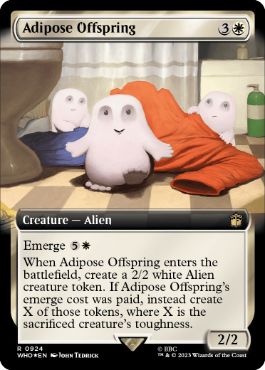 【ENG】【Foil】■拡張アートサージ■《アディポーズの子/Adipose Offspring》[WHO]
