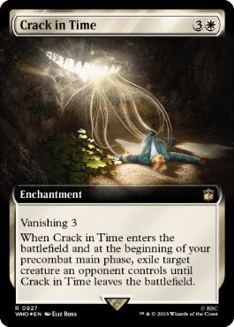 【ENG】【Foil】■拡張アートサージ■《時の裂け目/Crack in Time》[WHO]