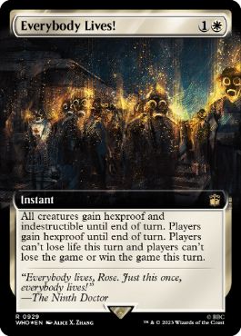 【ENG】【Foil】■拡張アートサージ■《皆に命を！/Everybody Lives!》[WHO]