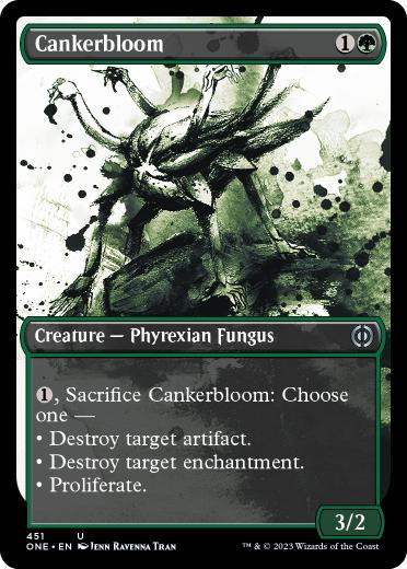 【ENG】【Foil】■S&C■《腐れ花/Cankerbloom》[ONE]