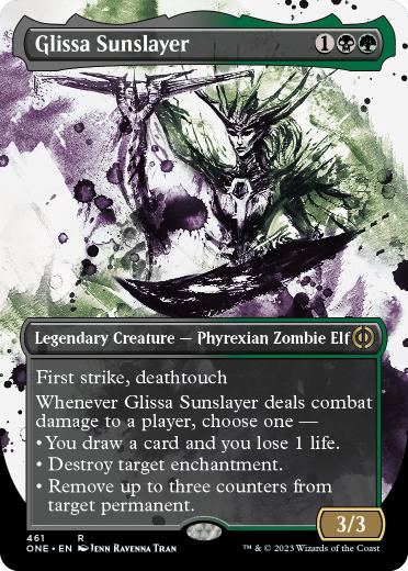 【ENG】【Foil】■S&C■《グリッサ・サンスレイヤー/Glissa Sunslayer》[ONE]