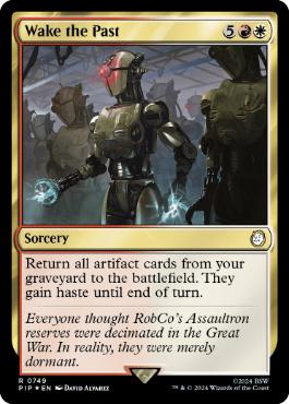 【ENG】【Foil】■サージ■《過去起こし/Wake the Past》[PIP]