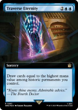 【ENG】【Foil】■拡張アートサージ■《永遠渡り/Traverse Eternity》[WHO]
