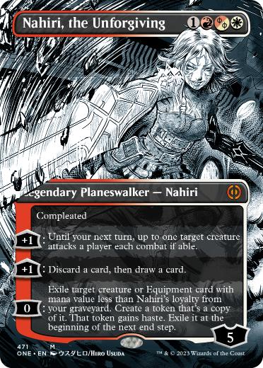 【ENG】【Foil】■S&C■《慈悲無き者、ナヒリ/Nahiri, the Unforgiving》(471)[ONE]