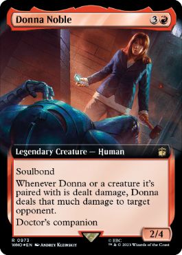 【ENG】【Foil】■拡張アートサージ■《ドナ・ノーブル/Donna Noble》[WHO]