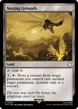 【ENG】【Foil】■サージ■《巣ごもりの地/Nesting Grounds》[PIP]