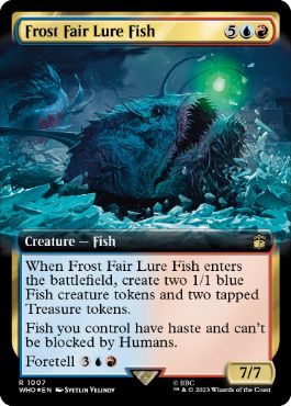 【ENG】【Foil】■拡張アートサージ■《フロストフェアのチョウチンアンコウ/Frost Fair Lure Fish》[WHO]
