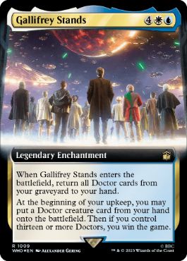 【ENG】【Foil】■拡張アートサージ■《ギャリフレイは生き続ける/Gallifrey Stands》[WHO]