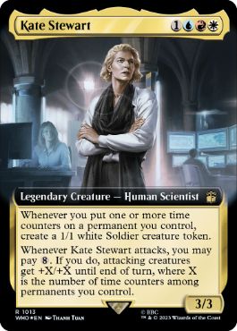 【ENG】【Foil】■拡張アートサージ■《ケイト・スチュワート/Kate Stewart》[WHO]