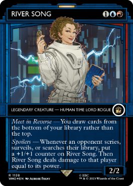 【ENG】【Foil】■ショーケースサージ■《リヴァー・ソング/River Song》[WHO]