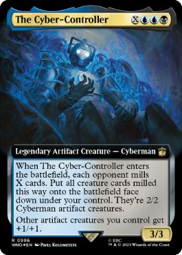 【ENG】【Foil】■拡張アートサージ■《サイバーコントローラー/The Cyber-Controller》[WHO]