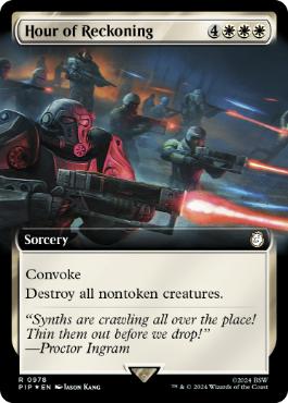 【ENG】【Foil】■拡張アートサージ■《報いの時/Hour of Reckoning》[PIP]