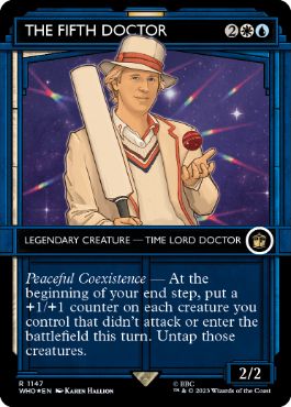 【ENG】【Foil】■ショーケースサージ■《５代目ドクター/The Fifth Doctor》[WHO]