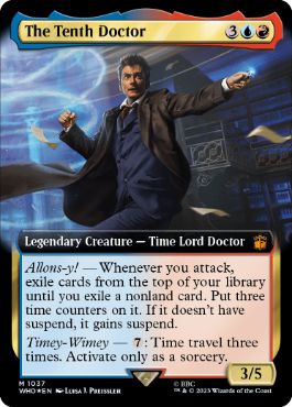 【ENG】【Foil】■拡張アートサージ■《10代目ドクター/The Tenth Doctor》[WHO]