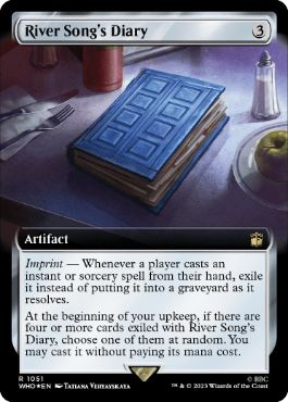 【ENG】【Foil】■拡張アートサージ■《リヴァー・ソングの日記/River Song's Diary》[WHO]