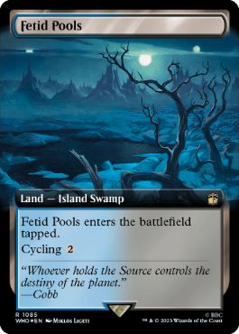 【ENG】【Foil】■拡張アートサージ■《異臭の池/Fetid Pools》[WHO]