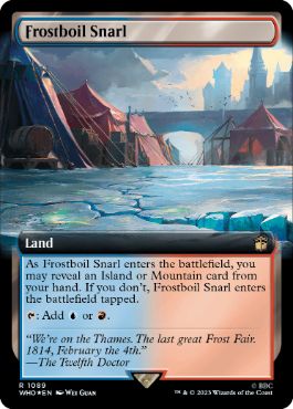 【ENG】【Foil】■拡張アートサージ■《凍沸の交錯/Frostboil Snarl》[WHO]