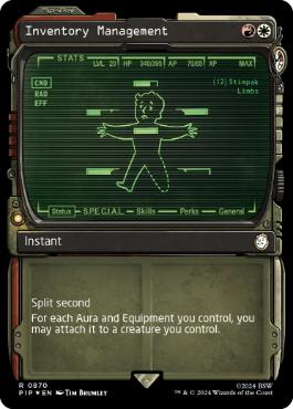 【ENG】【Foil】■ショーケースサージ■《所持品管理/Inventory Management》[PIP]