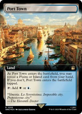 【ENG】【Foil】■拡張アートサージ■《港町/Port Town》[WHO]