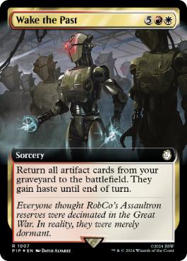 【ENG】【Foil】■拡張アートサージ■《過去起こし/Wake the Past》[PIP]
