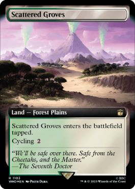 【ENG】【Foil】■拡張アートサージ■《まばらな木立ち/Scattered Groves》[WHO]