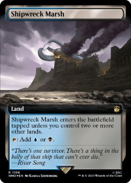【ENG】【Foil】■拡張アートサージ■《難破船の湿地/Shipwreck Marsh》[WHO]