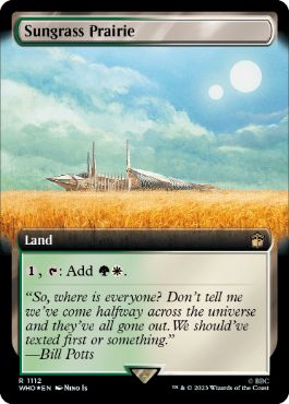【ENG】【Foil】■拡張アートサージ■《サングラスの大草原/Sungrass Prairie》[WHO]