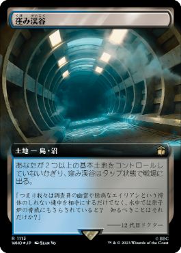 【JPN】【Foil】■拡張アートサージ■《窪み渓谷/Sunken Hollow》[WHO]
