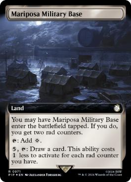 【ENG】【Foil】■拡張アートサージ■《マリポーサ軍事基地/Mariposa Military Base》[PIP]