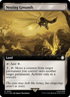 【ENG】【Foil】■拡張アートサージ■《巣ごもりの地/Nesting Grounds》[PIP]