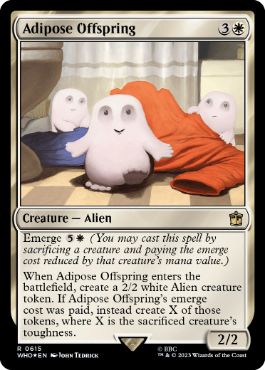 【ENG】【Foil】■サージ■《アディポーズの子/Adipose Offspring》[WHO]