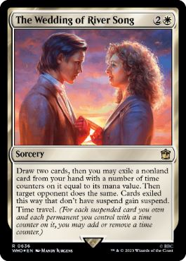 【ENG】【Foil】■サージ■《リヴァー・ソングの結婚式/The Wedding of River Song》[WHO]