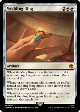 【ENG】【Foil】■サージ■《結婚指輪/Wedding Ring》[WHO]