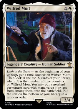 【ENG】【Foil】■サージ■《ウィルフレッド・モット/Wilfred Mott》[WHO]