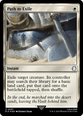 【ENG】【Foil】■サージ■《流刑への道/Path to Exile》[PIP]